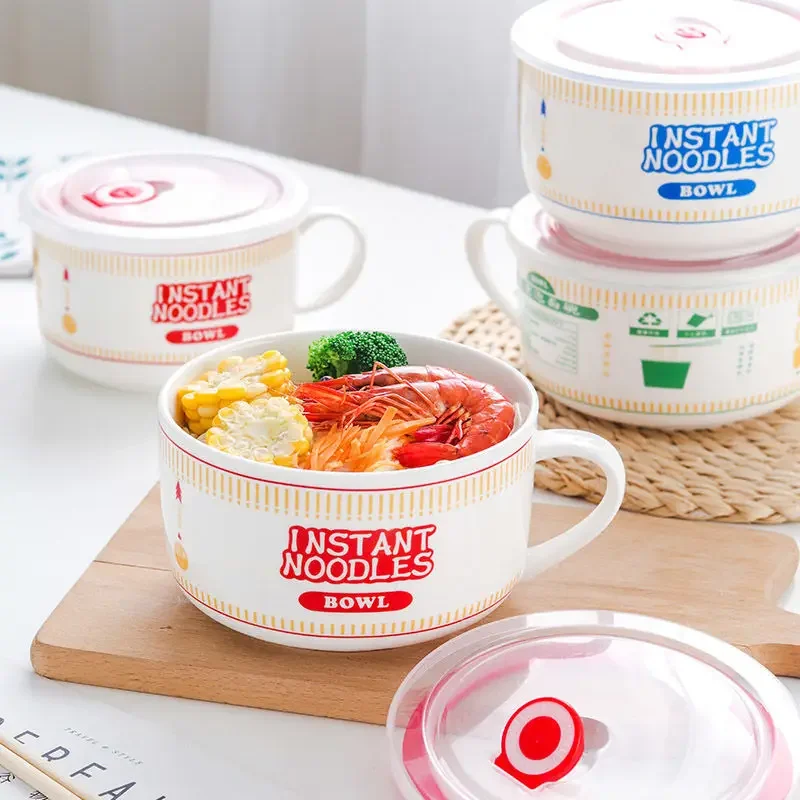 Dim Sum Basket - Kreatywność Pokrywka Ceramika Makaron błyskawiczny Miska
