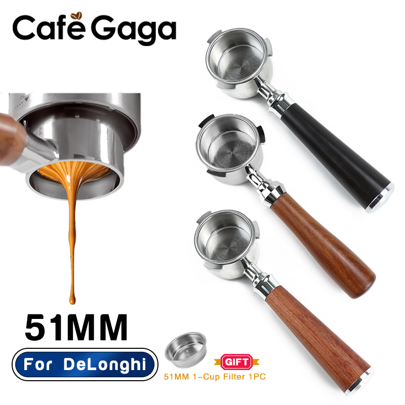 Delonghi Espresso Dedica 685 - 51mm Bezdenny Portafilter do Kawy, Nakładka