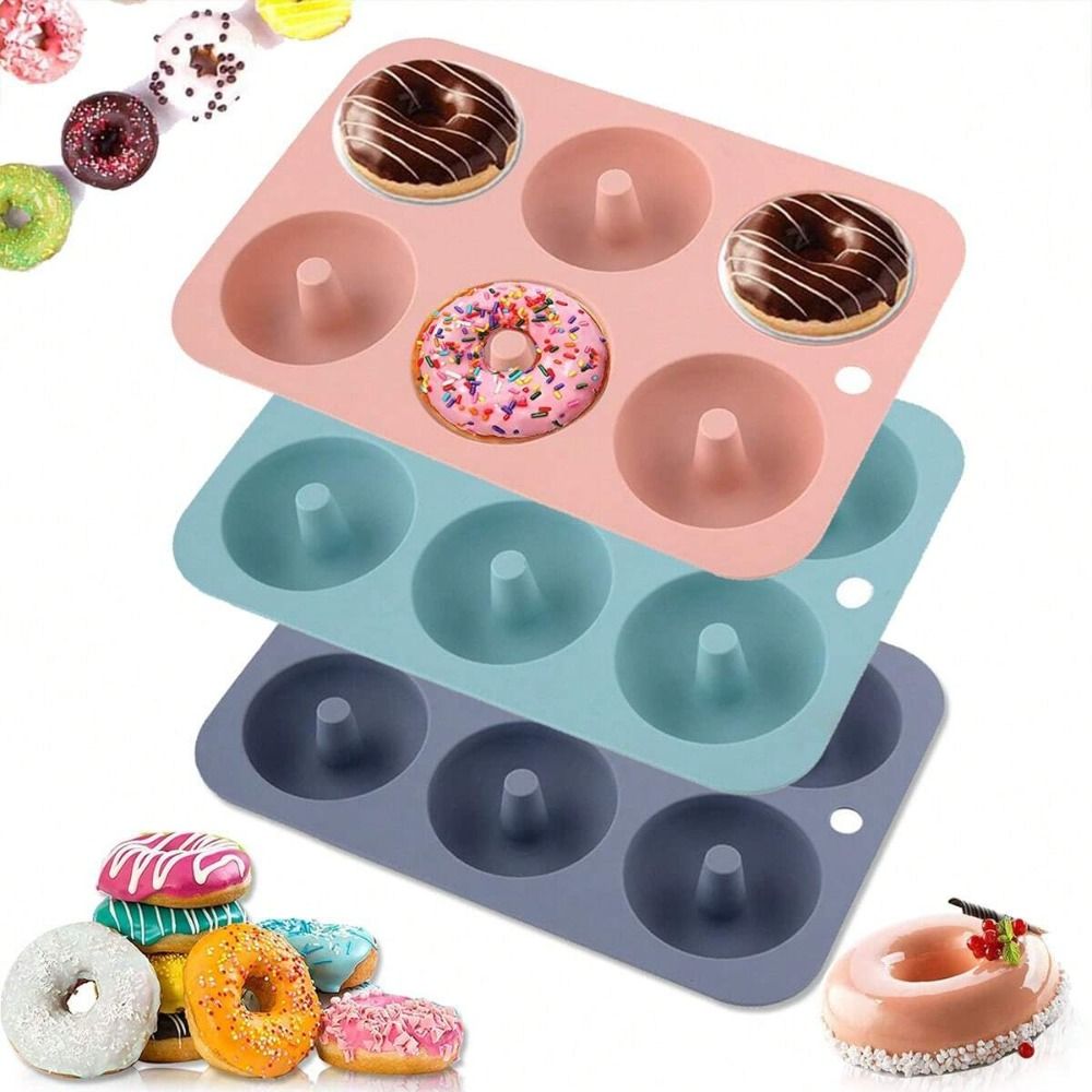 Donut Mold Silicone - Nowa silikonowa forma do donutów, odporna