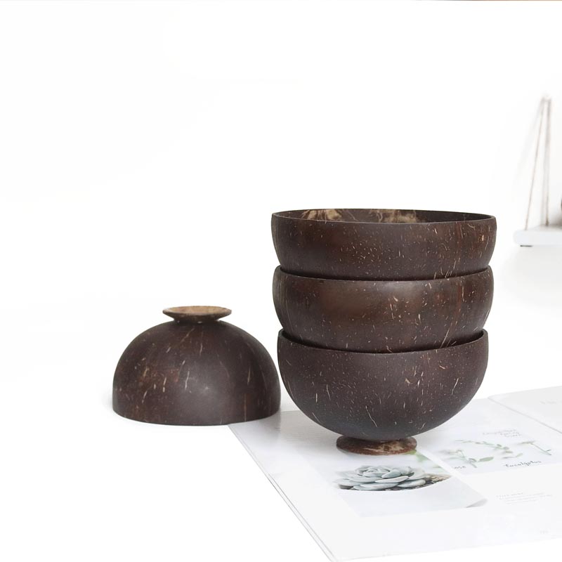 1 sztuk naturalne miska kokoso – Dim Sum Basket recenzja i cena