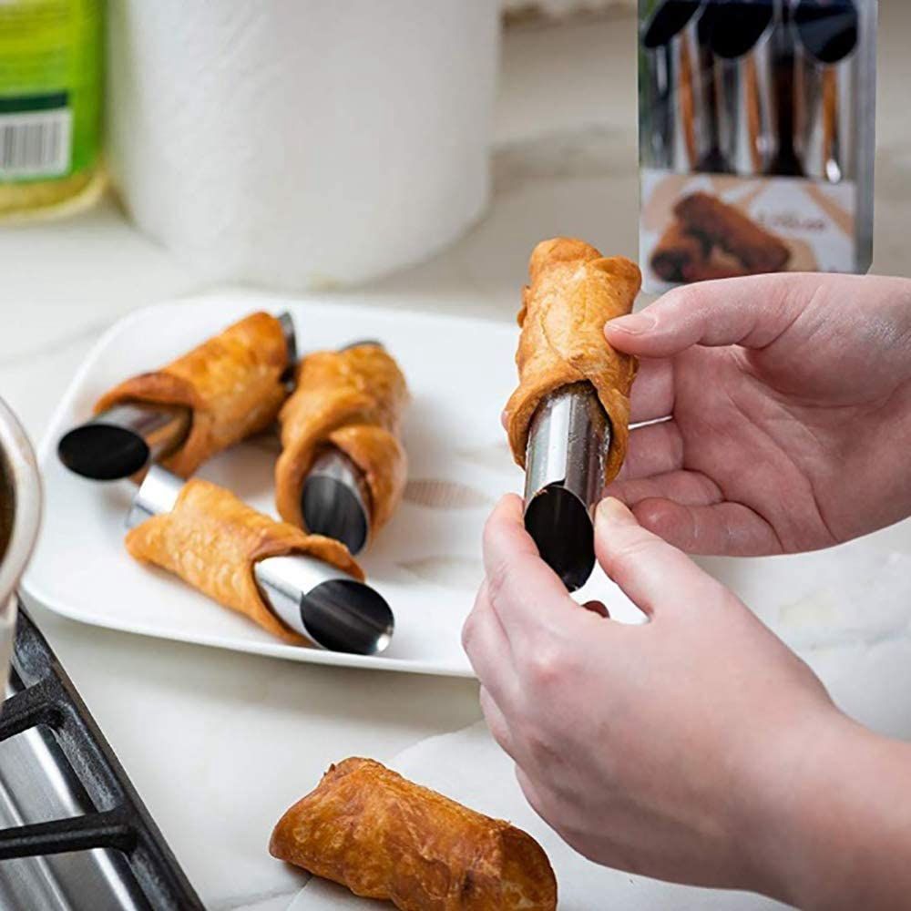 Metalowe foremki do cannoli, 6 – Danish Pancake Pan recenzja i cena