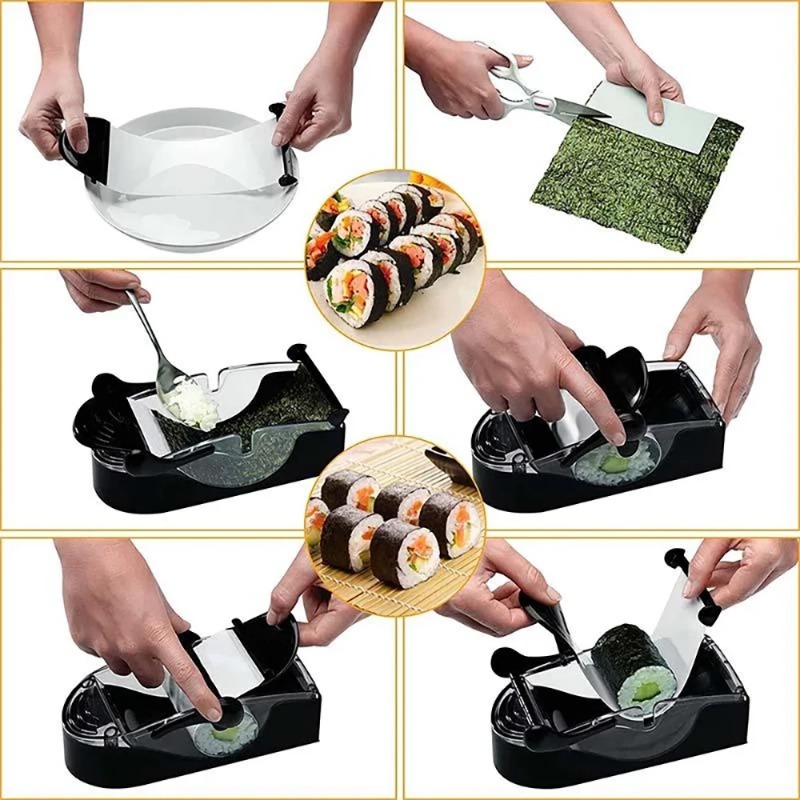 Magiczna foremka do ryżu Sushi – Spring Roll Wrapper recenzja i cena