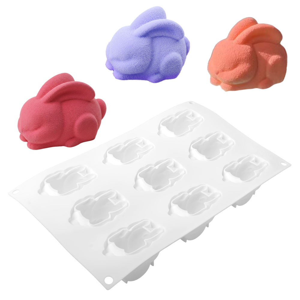 Forma silikonowa 9-komorowa do – Bunny Cake Mold recenzja i cena